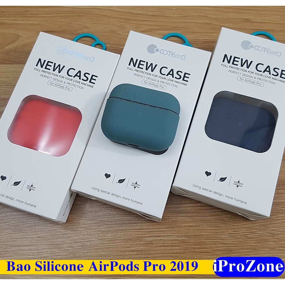 Bao silicone Airpod Pro , Airpod Gen 3 2019 chính hãng COTEetCi Siêu mềm mỏng