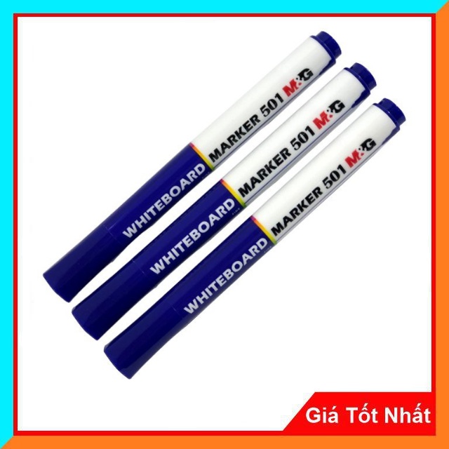 Bút Lông Bảng M&amp;G 2271 -  Mựa Ra Đều, Bám Mực Tốt, Dùng Đánh Dấu, Ghi Chú Trên Nhiều Loại Bề Mặt Khác Nhau