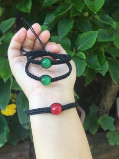 Combo 2 vòng tết đá phong thuỷ ( vòng đôi)
