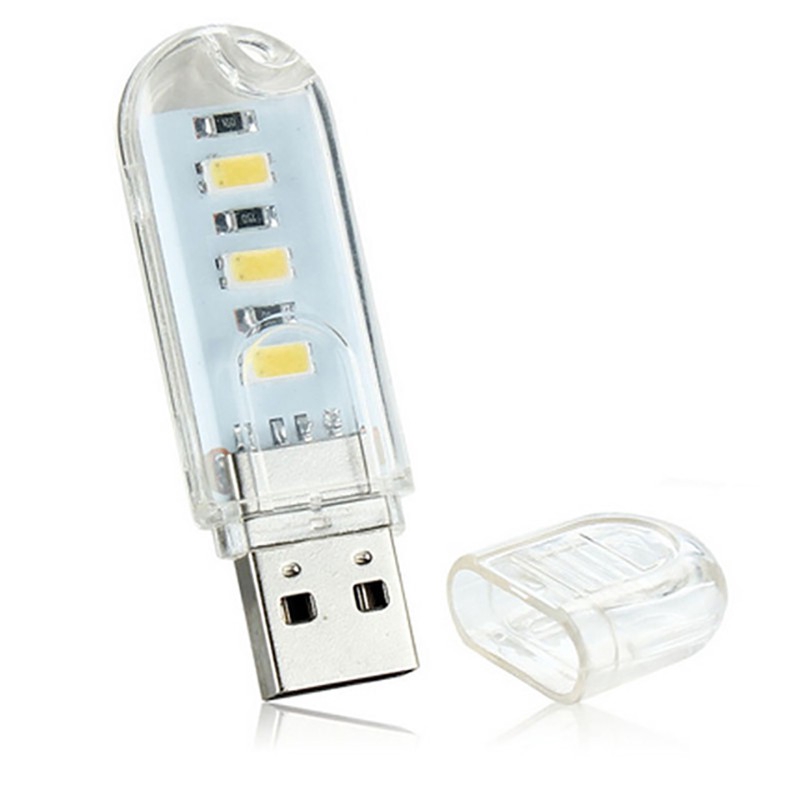 Đèn LED USB 3 bóng kết nối máy tính tiện dụng chất lượng cao