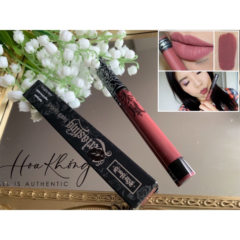 [Mã SKAMLTSM9 giảm 10% đơn 99K] [SẴN] Son kem Kat Von D màu Double Dare, Lolita I, Lolita II