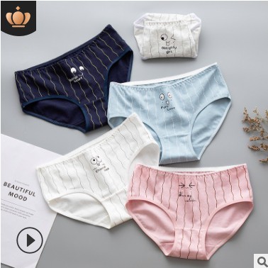 Quần lót nữ cotton cao cấp in hình đáng yêu dễ thương QL35 | BigBuy360 - bigbuy360.vn