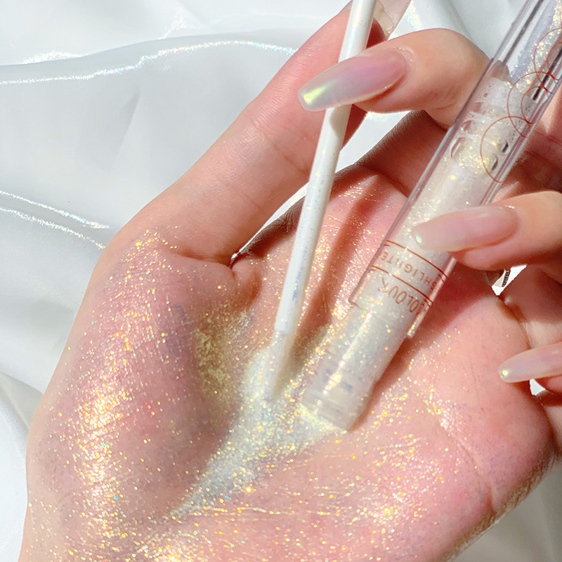 Phấn Highlight Dạng Lỏng Tạo Khối Lấp Lánh Chống Thấm Nước Glamcour