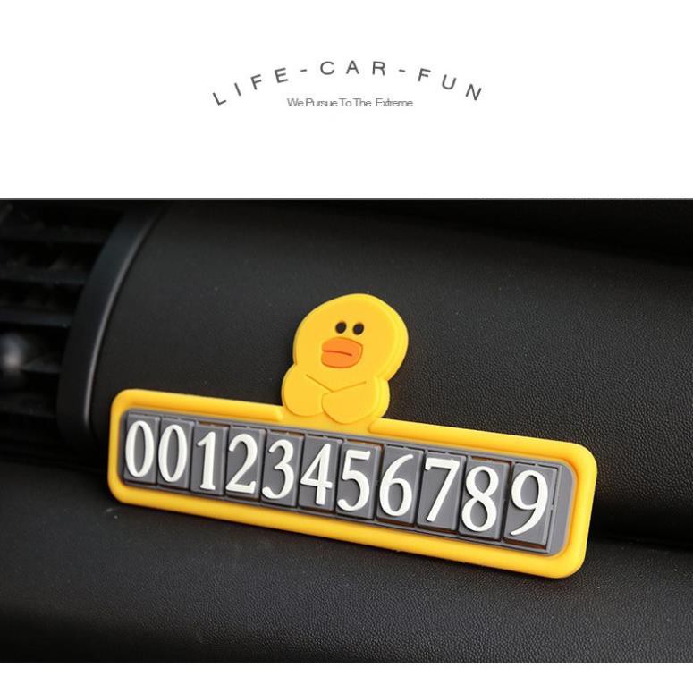 Bảng ghi số điện thoại xe hơi ô tô hoạt hình bản to siêu dễ thương | BigBuy360 - bigbuy360.vn