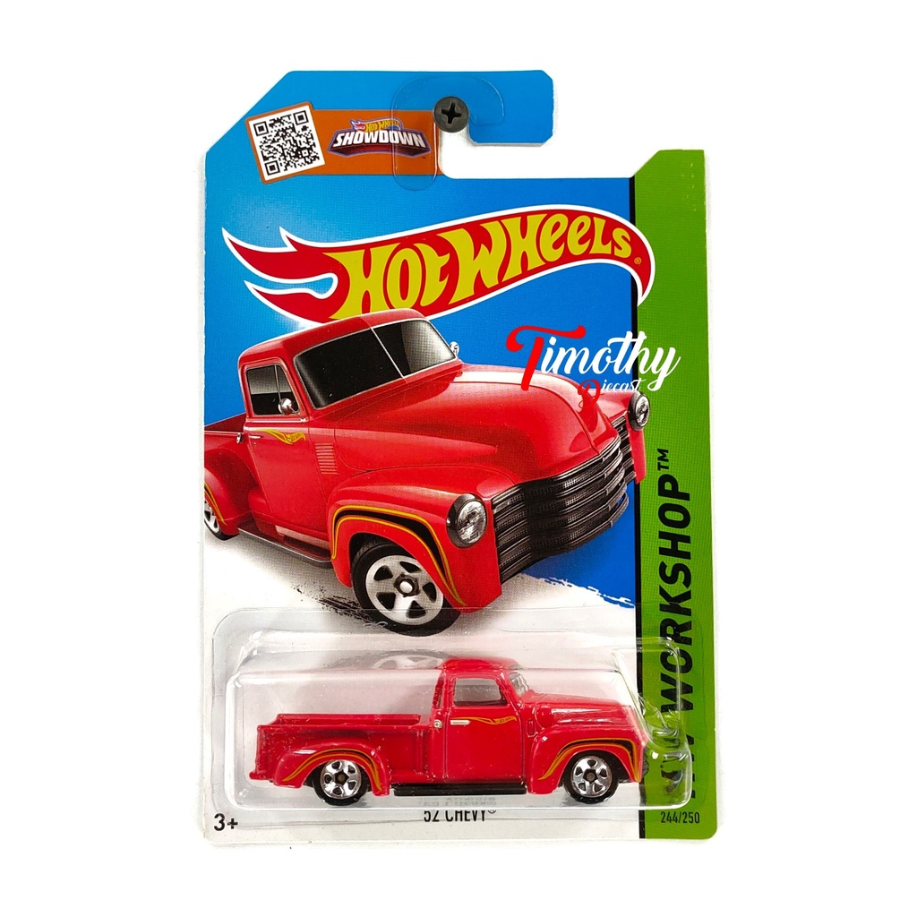 HOT WHEELS Mô hình xe tải đồ chơi 52 Chevy Pickup