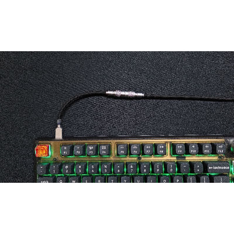 Dây cáp bàn phím dạng thẳng trục YC8