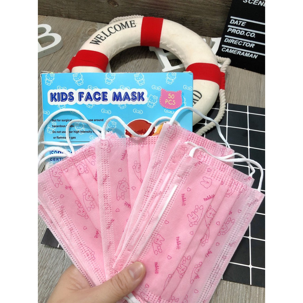 Hộp 50 khẩu trang tái sử dụng cho bé | BigBuy360 - bigbuy360.vn