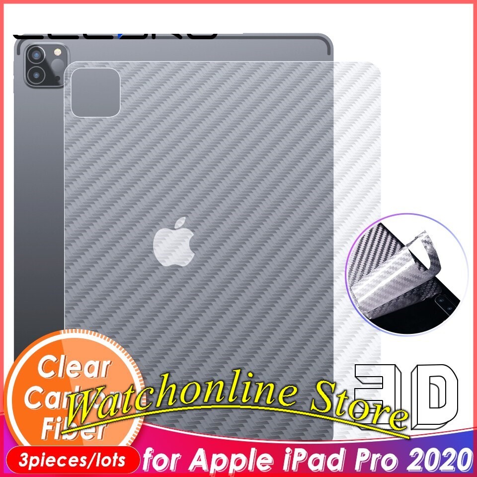Miếng dán Carbon 3D mặt lưng dành cho IPad Pro 11（2020）/IPad Pro 12.9（2018）/ IPad Pro 12.9（2018）/ IPad Pro 12.9（2020）