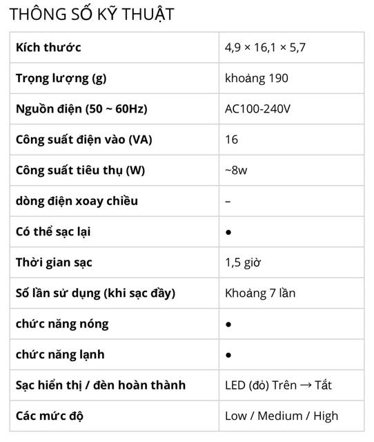 MÁY MASAGE CHĂM SÓC DA MẶT TRỊ NÁM HITACHI Hada Crie CM-N5000 XÁCH TAY NHẬT