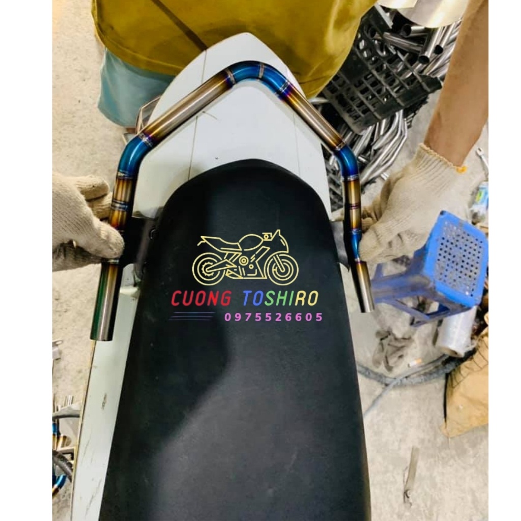Tay xách titan Gr5 hàng chuẩn 100% lắp xe wave 50cc 100cc 110cc siêu nhẹ không gỉ bền đẹp thu hút mọi ánh nhìn