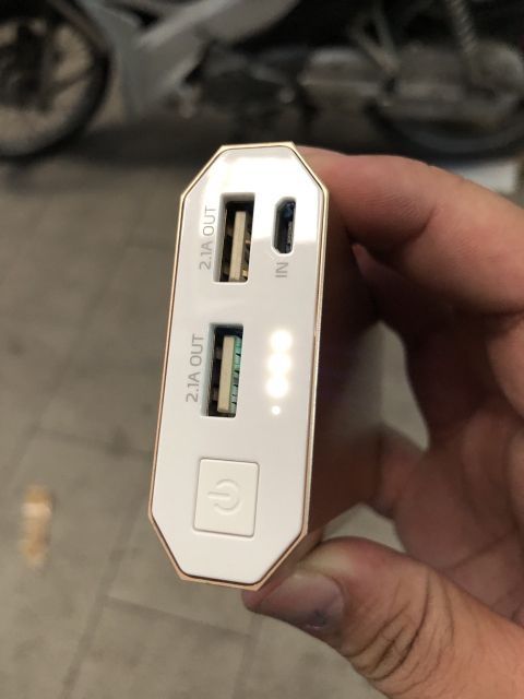 Sạc Dự Phòng ARUN 10000mAh Vỏ Nhôm