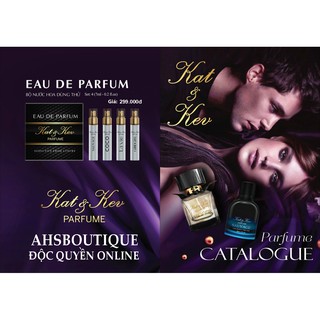Set Nước Hoa Test Thử Kat&Kev Cao Cấp 4 Mùi 7ml
