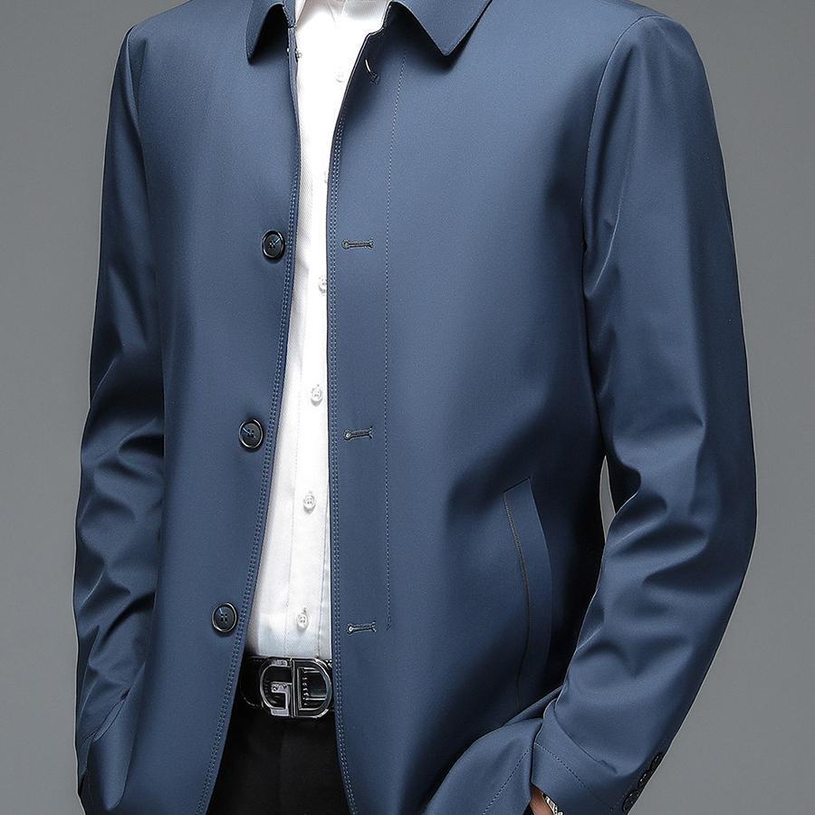 # Áo Khoác Nam# Áo Khoác Thiết Kế Mới Thời Trang Mùa Xuân Thu Dành Cho Nam Trung Niên# Áo Nam Mỏng