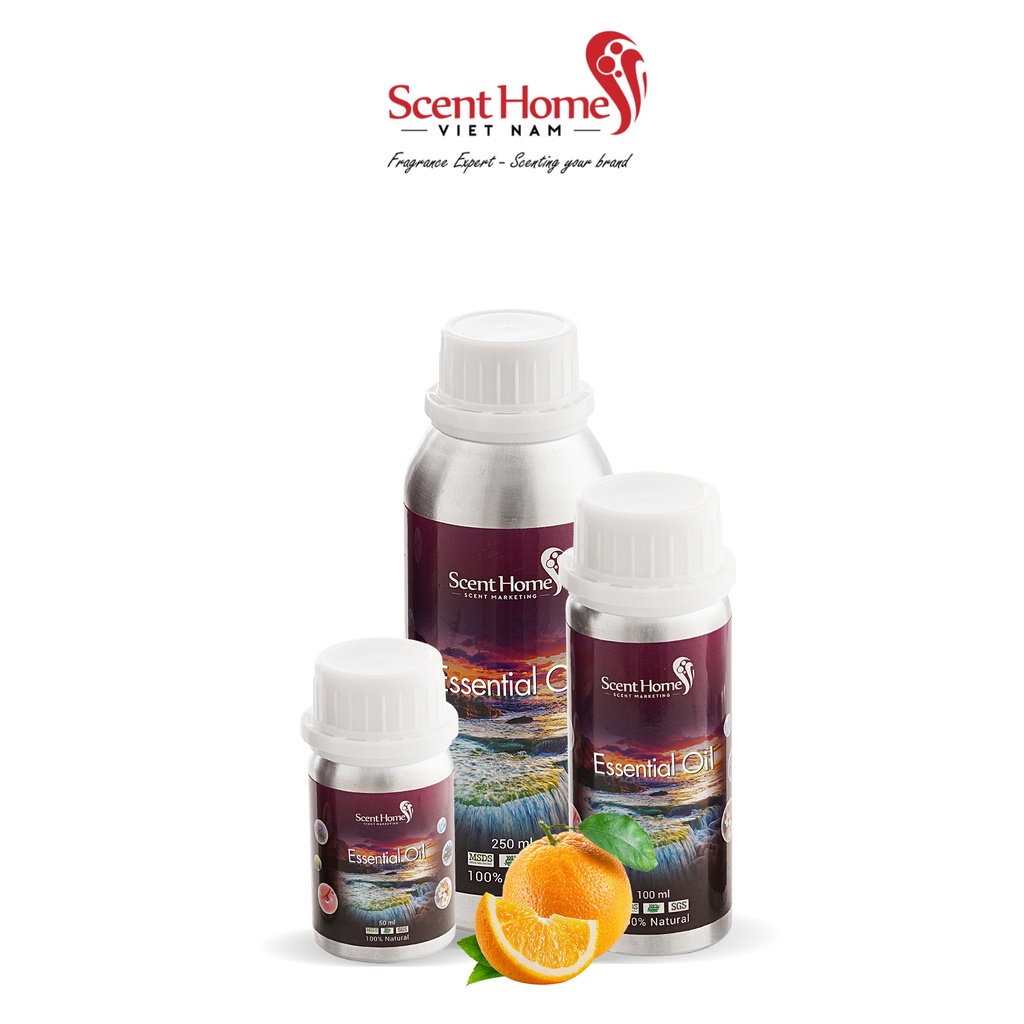 [Chính hãng] Tinh dầu Sweet Orange - ScentHomes (Sweet Orange - 50ml,100ml,250ml)