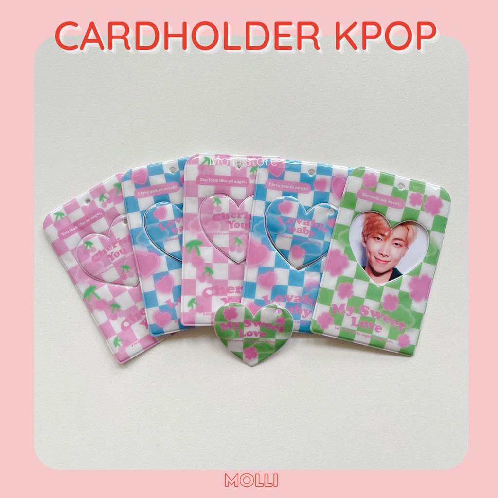 Photocard Holder/ Túi đựng thẻ bảo vệ Card chất liệu PVC Hàn Quốc