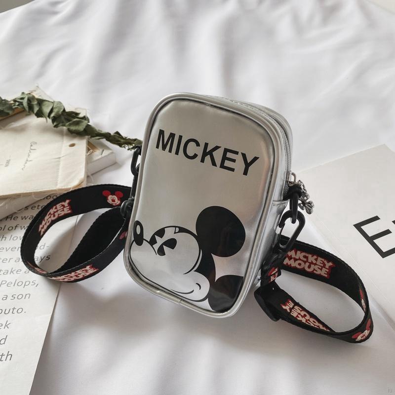 Túi Đeo Chéo Hình Chuột Mickey Đáng Yêu Cho Bé Gái