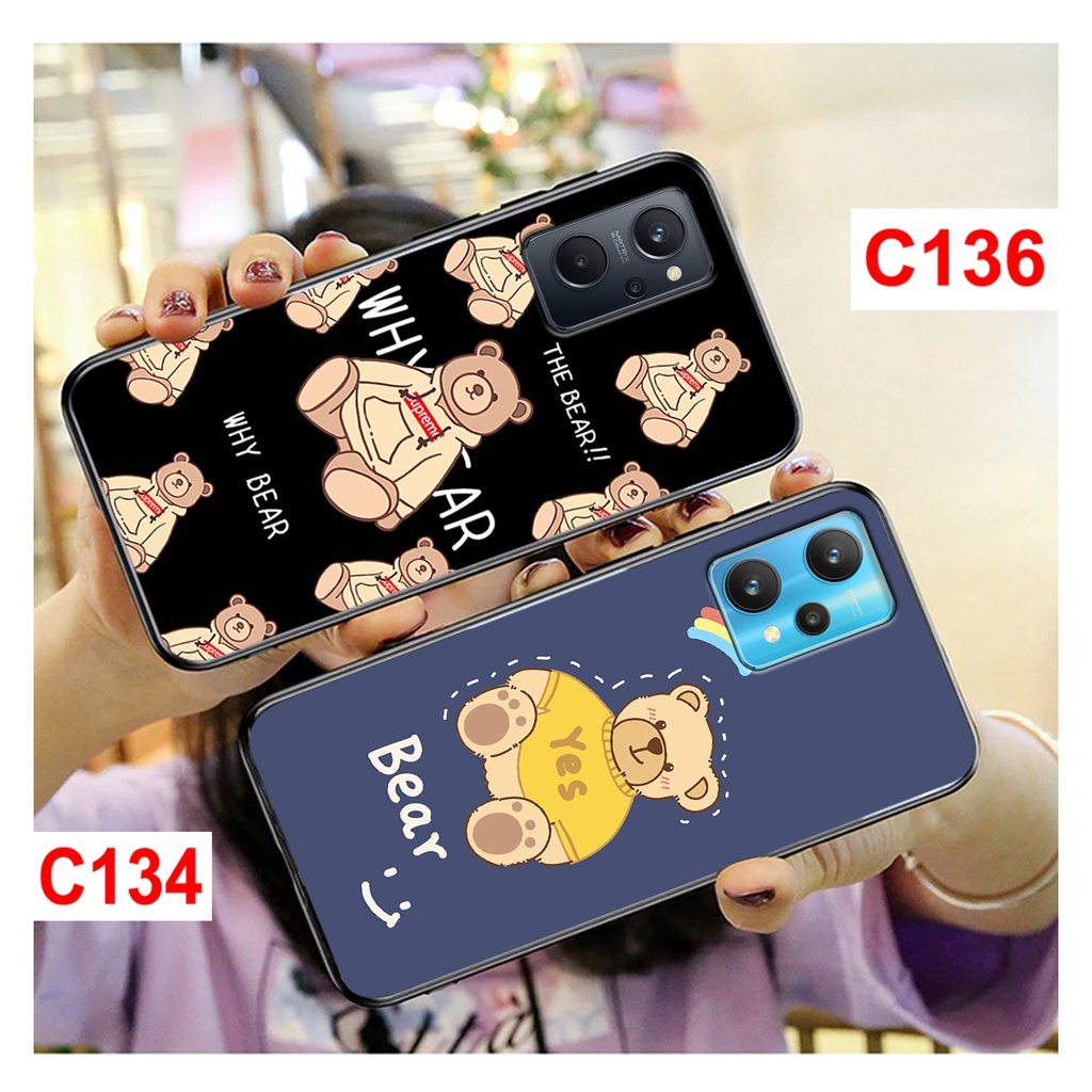 Ốp lưng Realme 9i - Realme 9 Pro in hình gấu bear dễ thương . ốp realme 9i rẻ bền đẹp.
