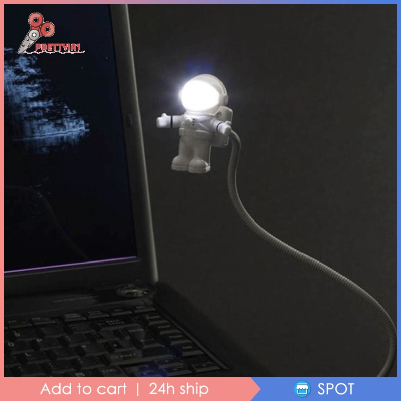 ✨Hàng sẵn sàng✨Đèn Ngủ 1 Cổng Usb 0.5w Hình Phi Hành Gia