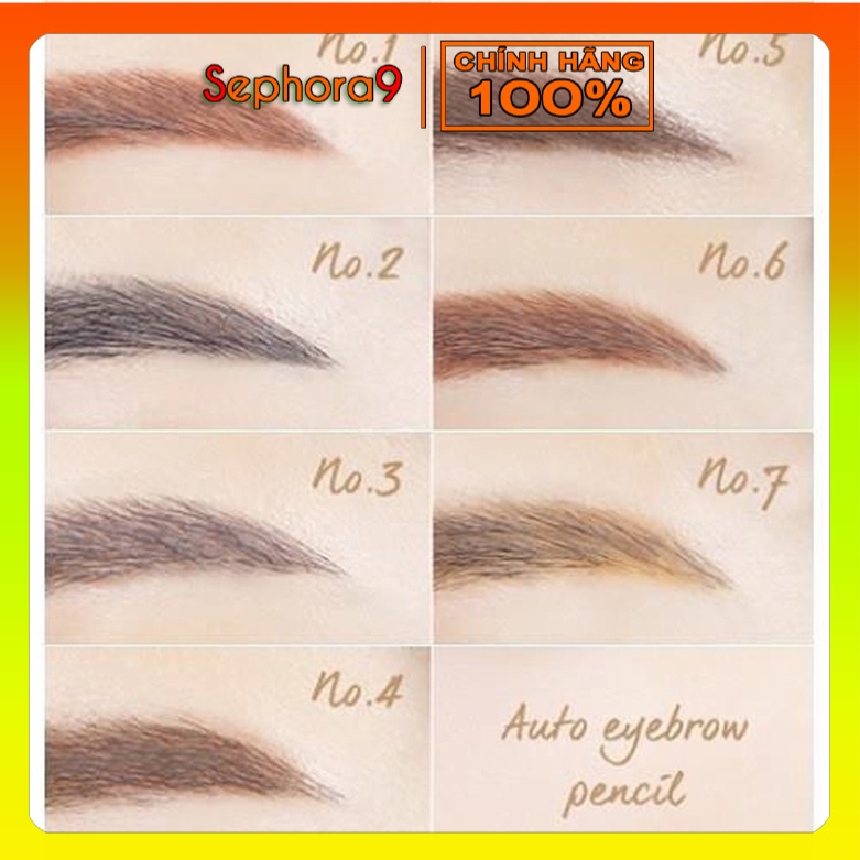 Chì kẻ mày siêu hot Innisfree Auto EyeBrow Pencil hai đầu