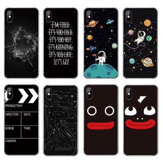 Ốp điện thoại in hình phi hành gia dễ thương cho compatible for iphone X XR XS Max