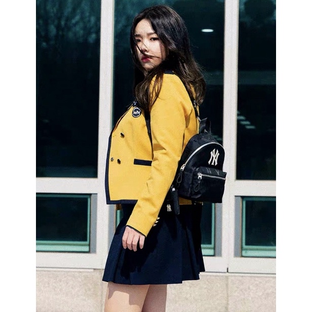 [Full Tag code] Balo ny 2 món Monogram nylon mini sẵn 3 màu (hàng đẹp) clip thật