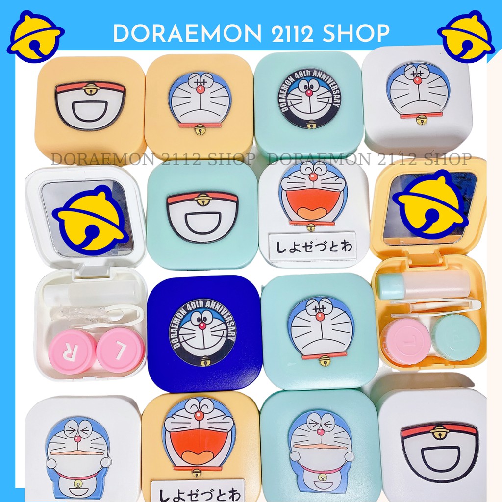 Hộp Đựng Contact Lens Kính áp tròng Doraemon