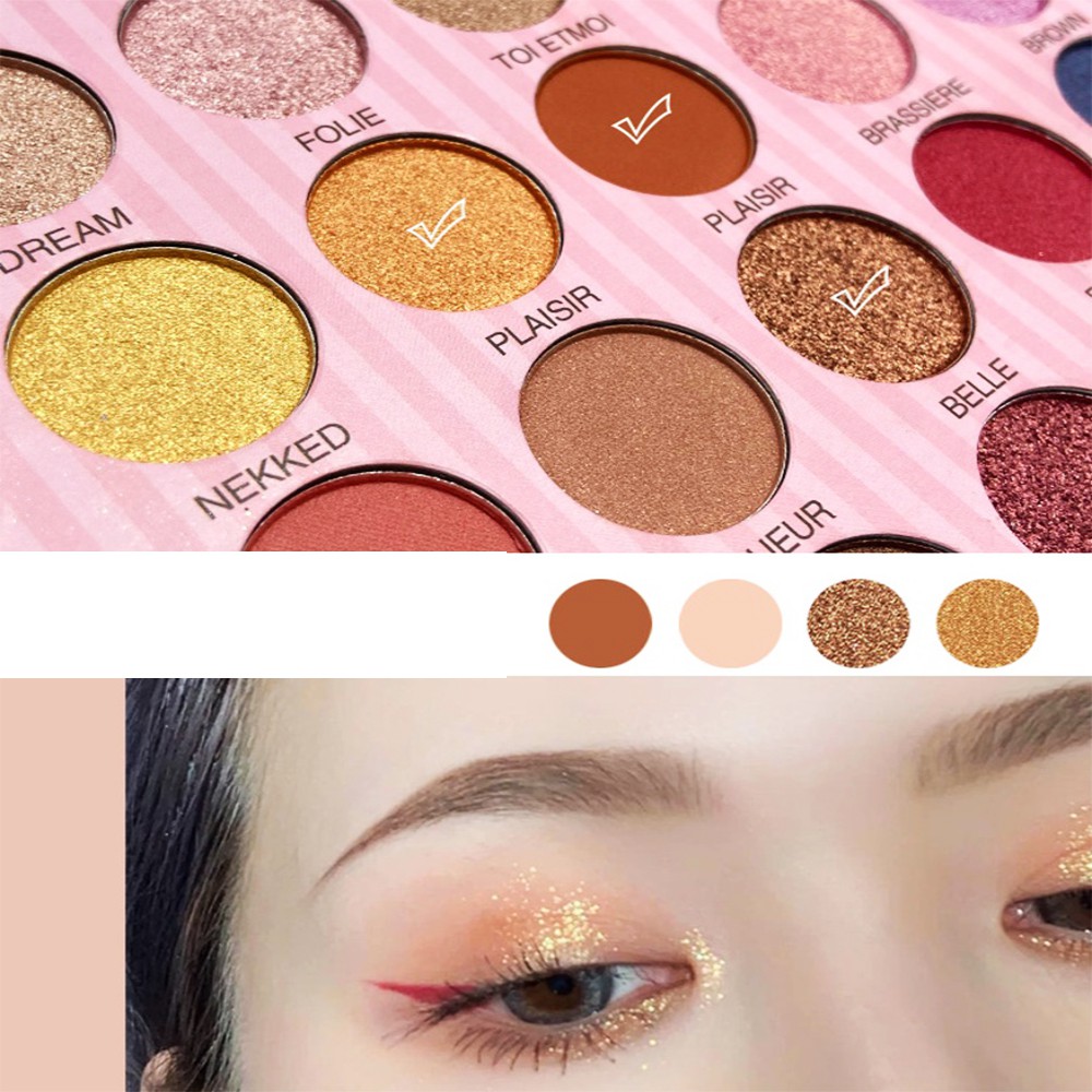 Bảng Màu Mắt Trang Điểm Flower Fairy 24 Màu, Dễ Phối Màu Theo Xu Hướng, Sử Dụng Hiệu Quả Makeup Mắt Chuyên Nghiệp