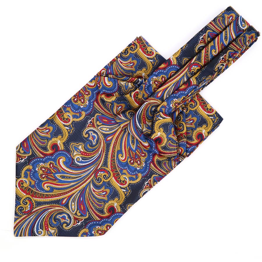 Bộ Khăn Tay Lụa Vuông Vintage Sang Trọng Cho Nam