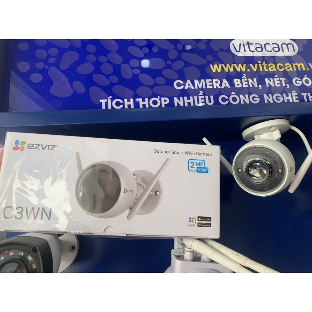 Camera Ezviz C3WN 1080P Full HD- Chạy ngoài trời