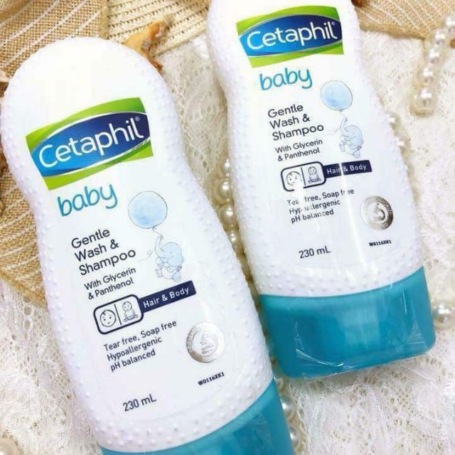 [CHÍNH HÃNG] SỮA TẮM GỘI CETAPHIL BABY 230ml úc