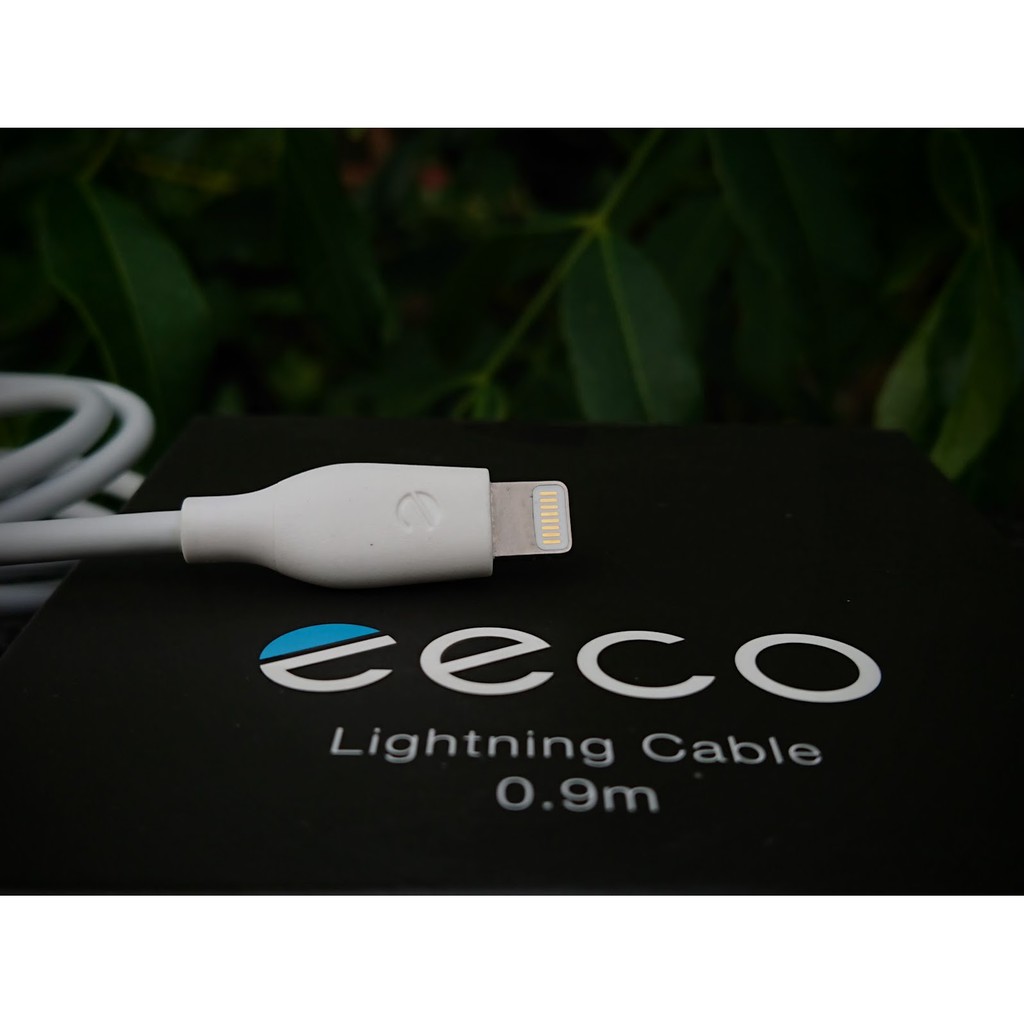 Cáp sạc Lightning EECO chuẩn MFI (dài 0.9M)