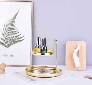 Khay decor 2 tầng