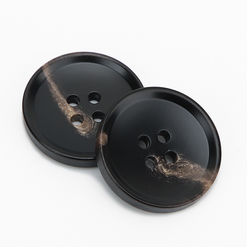 Bộ 6 nút bằng nhựa 4 lỗ kích thước 25mm