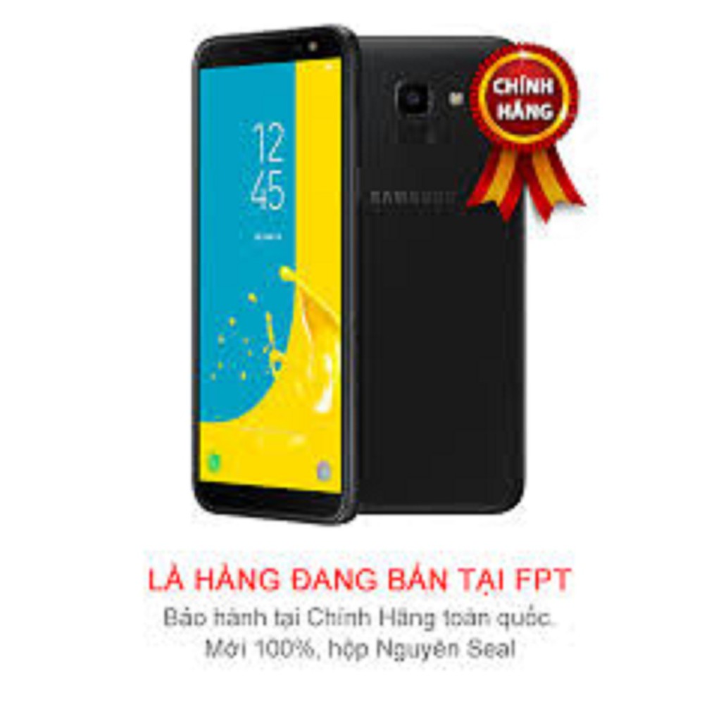 [Rẻ Vô Địch] điện thoại Samsung Galaxy J6 2018 2sim ram 3G bộ nhớ 32G mới, Camera siêu nét | BigBuy360 - bigbuy360.vn