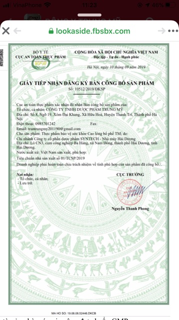 SIRO HO THẢO DƯỢC BỔ PHẾ TM ( CAO LỎNG BỔ PHẾ TM )