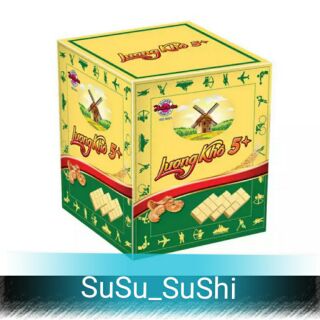 Lương Khô 5+ (1 hộp 10 túi) ăn giòn ngậy ngon tuyệt cú mèo