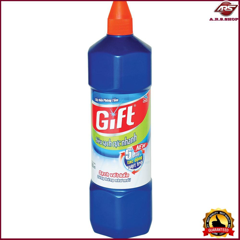 Nước tẩy nhà tắm Gift siêu sạch 900ml ( Hàng đúng chất lượng )