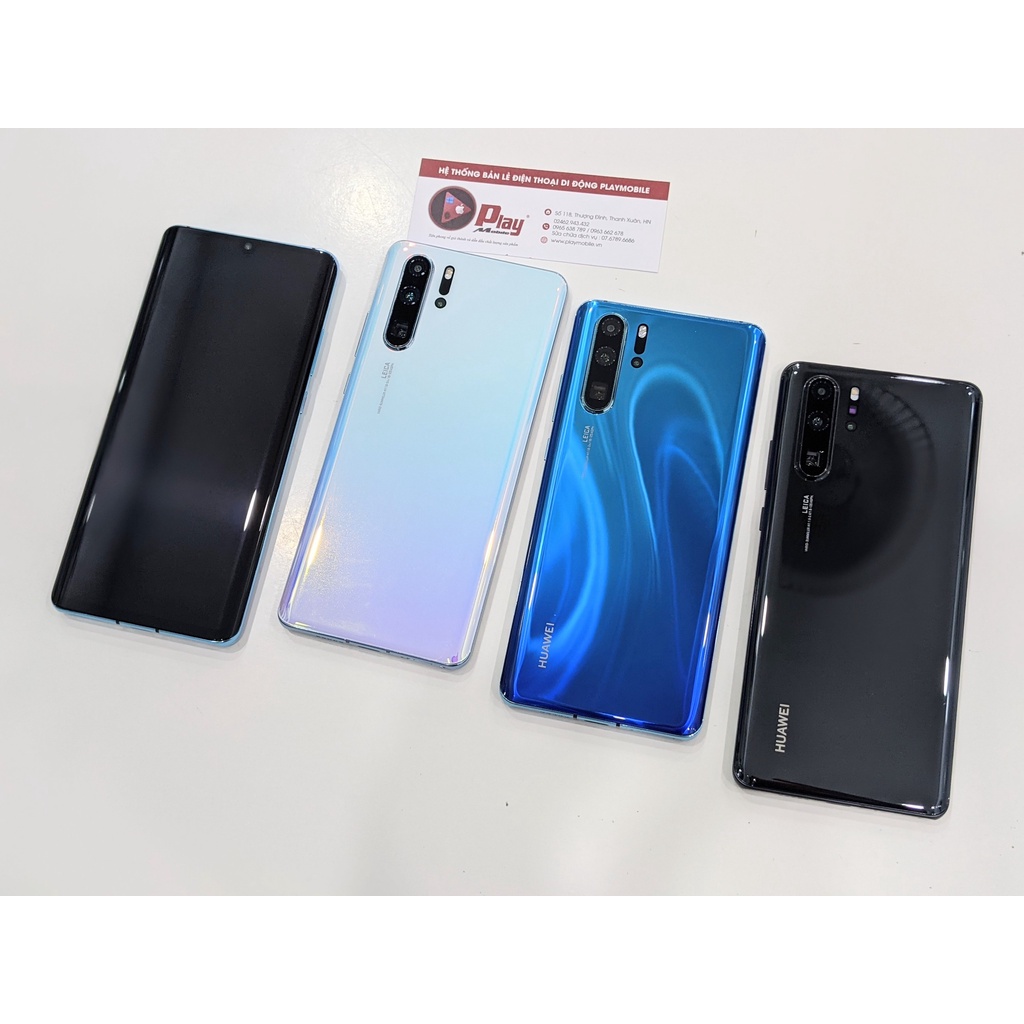 Điện thoại Huawei P30 Pro quốc tế 2 sim 8/128GB+256GB full google | Zin không ám kèm sạc nhanh tại Playmobile