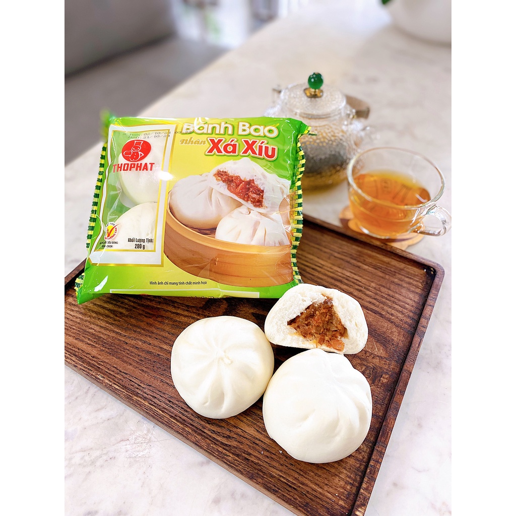 Bánh Bao Nhân Xá Xíu THỌ PHÁT FOOD 280gr | BigBuy360 - bigbuy360.vn