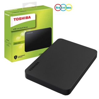 Mua Box SSD  HDD 2.5 chuẩn 3.0 Toshiba vỏ nhựa màu đen - Hộp đựng ổ cứng để biến SSD  HDD laptop thành ổ cứng di động