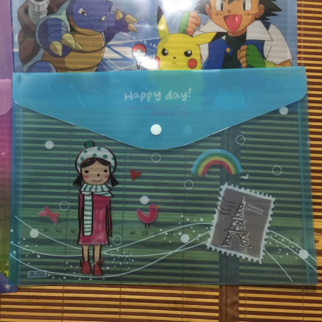 Cặp đựng tài liệu,túi my clear, bìa nút.