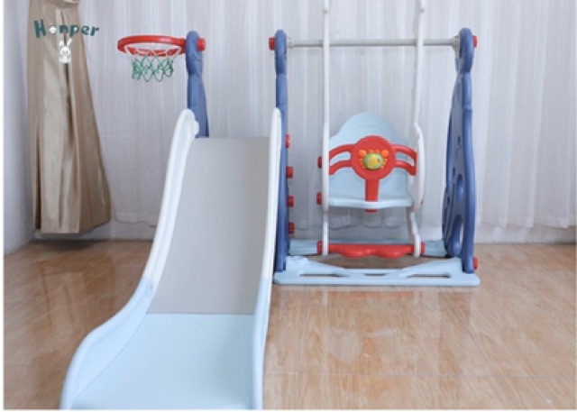 Cầu trượt xích đu