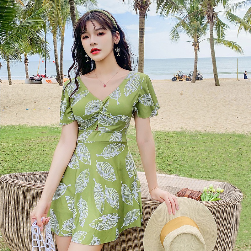 Bộ Đồ Bơi Một Mảnh Dáng Ôm Thời Trang Mùa Xuân Cho Nữ