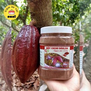 Bột cacao đắk Lắk - Bột cacao [ Hủ 500g]
