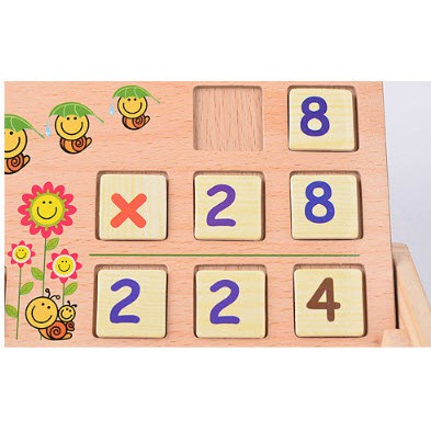 Hộp 100 số kèm que tính học toán bằng gỗ - Đồ chơi thông minh cho bé Bkid21