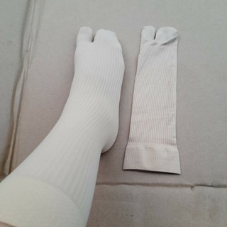 Vớ da xỏ ngón sọc đứng (24cm)