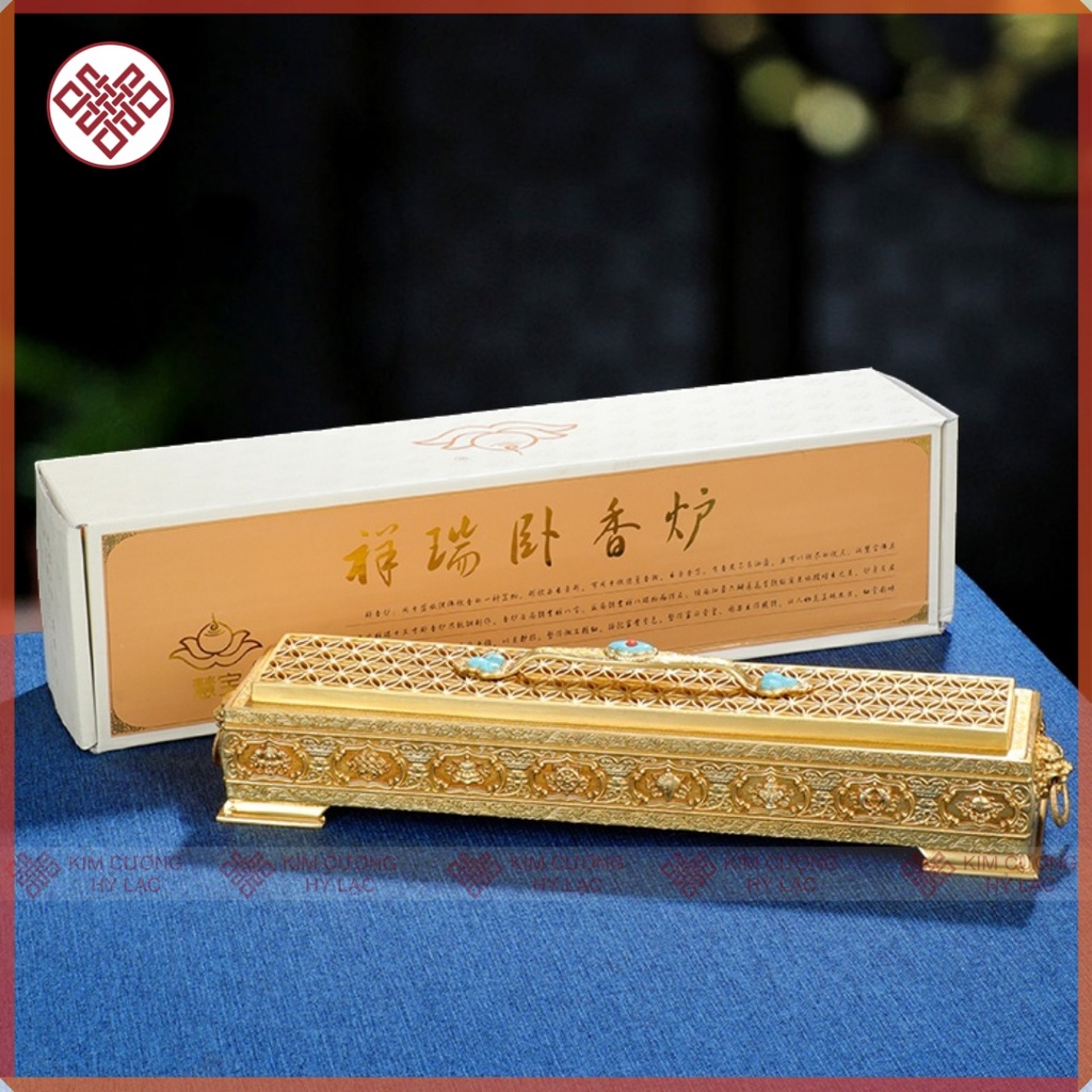 Lư Hương Đồng Đồ Thờ Cúng Mật Tông [Kim Cương Hỷ Lạc]