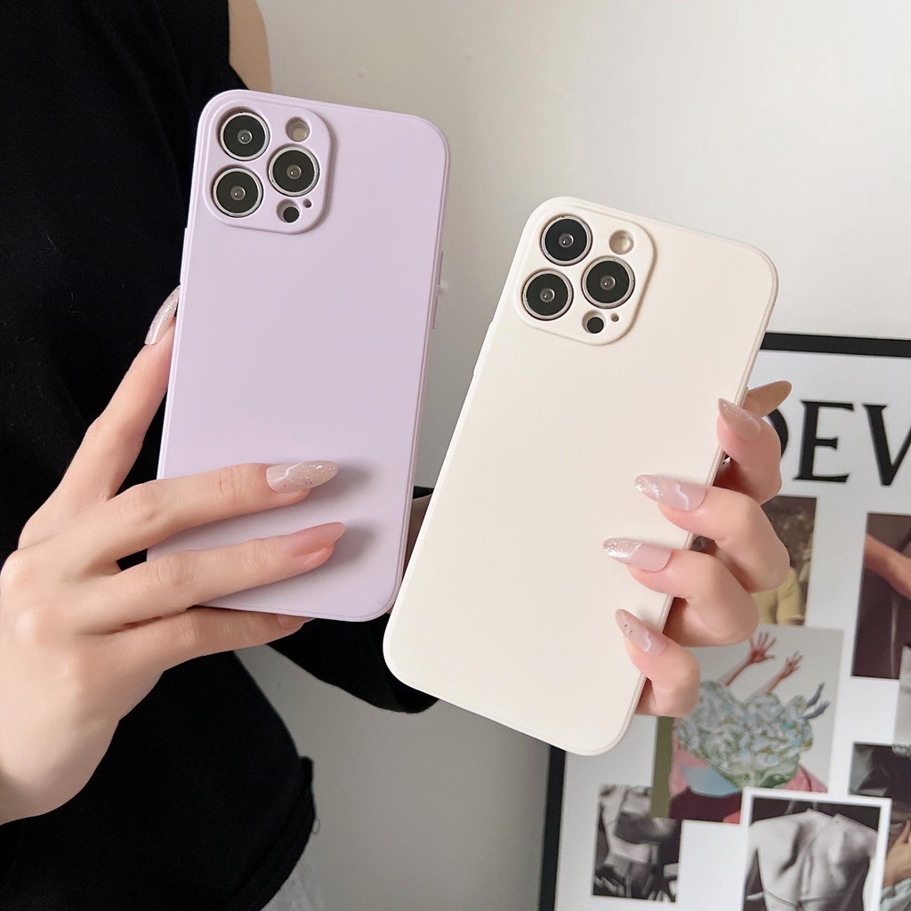 Ốp Điện Thoại TPU Dẻo Thiết Kế Đơn Giản Cho Samsung Galaxy NOTE9 8 20 10 ULTRA S10 S9 S8 S21 S20 S22 ULTRA PLUS M51 M03S A03CORE A33
