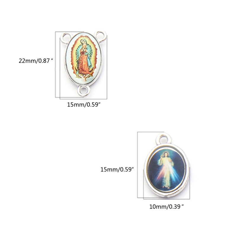 Mặt Dây Chuyền Bạc Hình Đức Mẹ Jesus