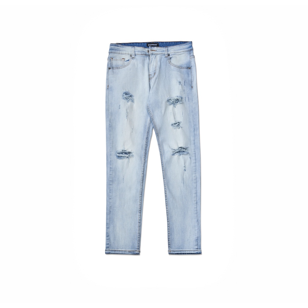 Quần ZOMBIE® Ripped Pants In Blue